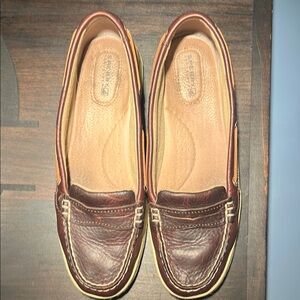 Sperry Brown Leather Loafers